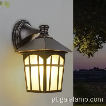 Lâmpada de parede LED à prova d&#39;água ao ar livre elegante para corredores
